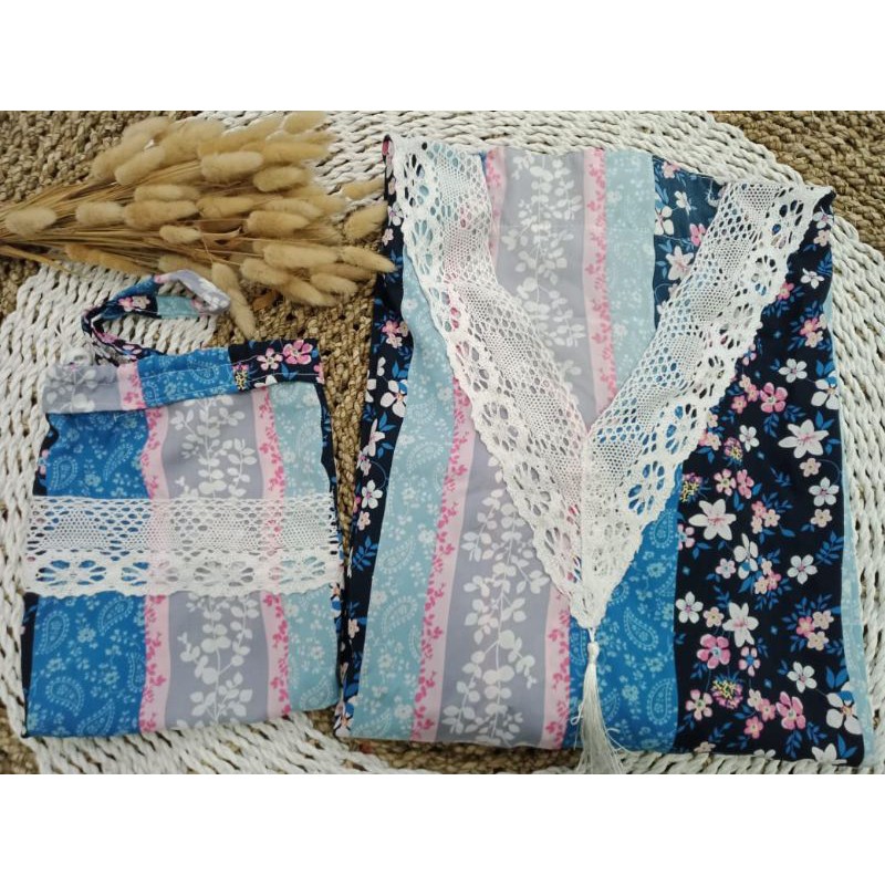 mukena sholat treveling bahan wolfis abayaSholat Abayatreveling