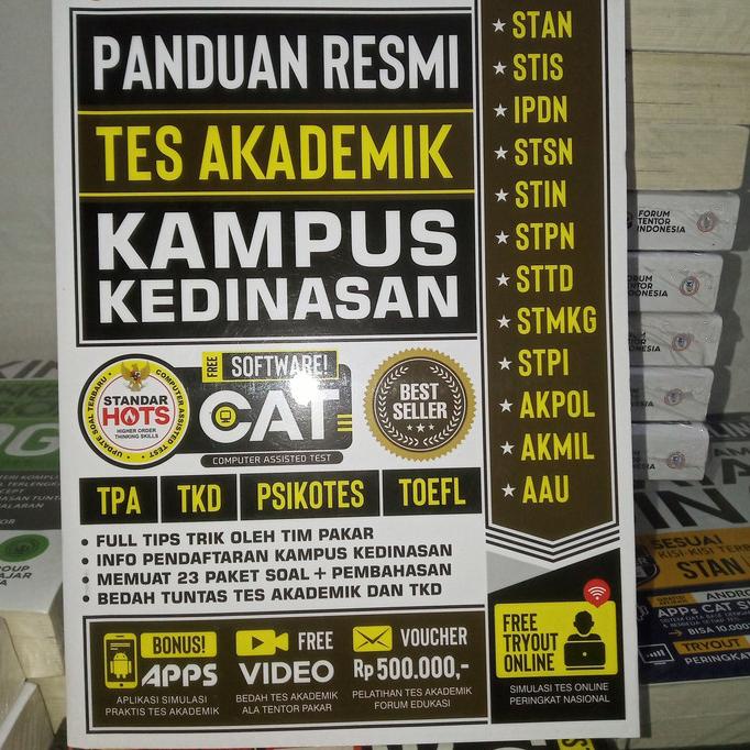

cod BUKU PANDUAN RESMI TES AKADEMIK KAMPUS KEDINASAN laris
