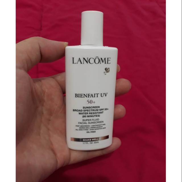 lancome face sunscreen