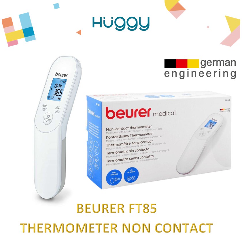 Beurer FT85 Non Contact Thermometer Termometer Infrared Non Kontak Alat Pengukur Suhu Badan