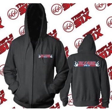 Jaket Hoodie Zipper Anime Bleach