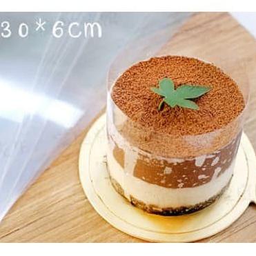 

plastik pinggiran cake packing cake tart bungkus plastic karton box