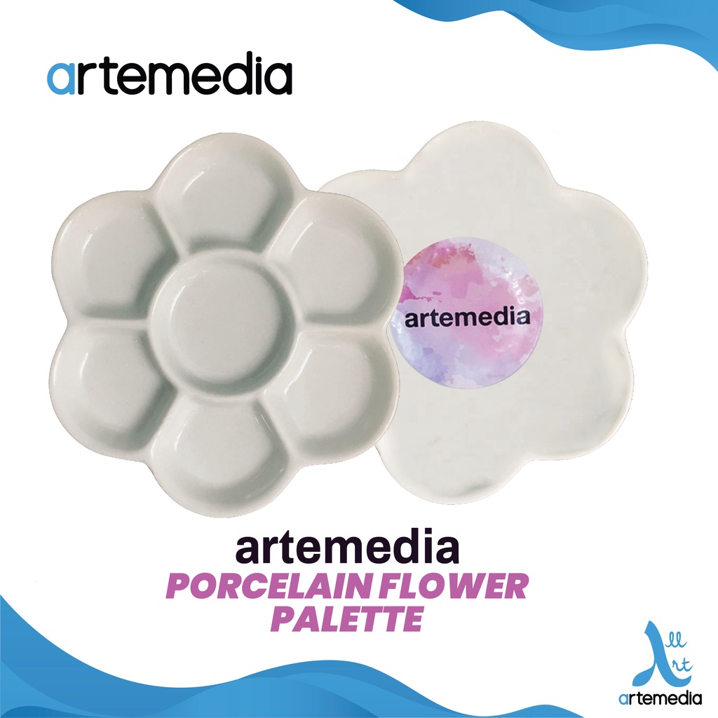 

Artemedia Flower Porcelain Palette