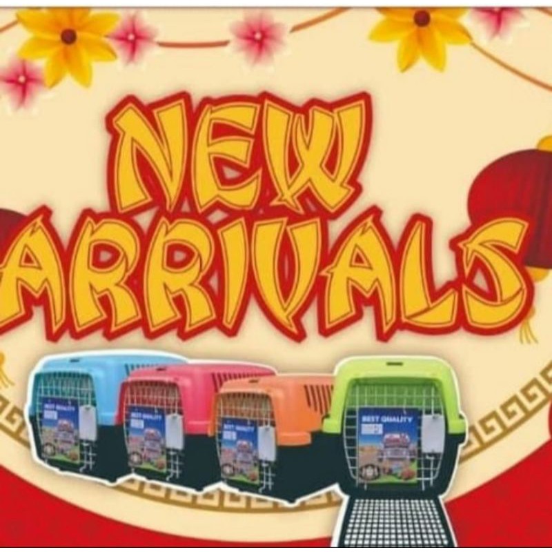 kandang kucing & anjing canel box pet carrier - pet cargo petopia pc -002-2