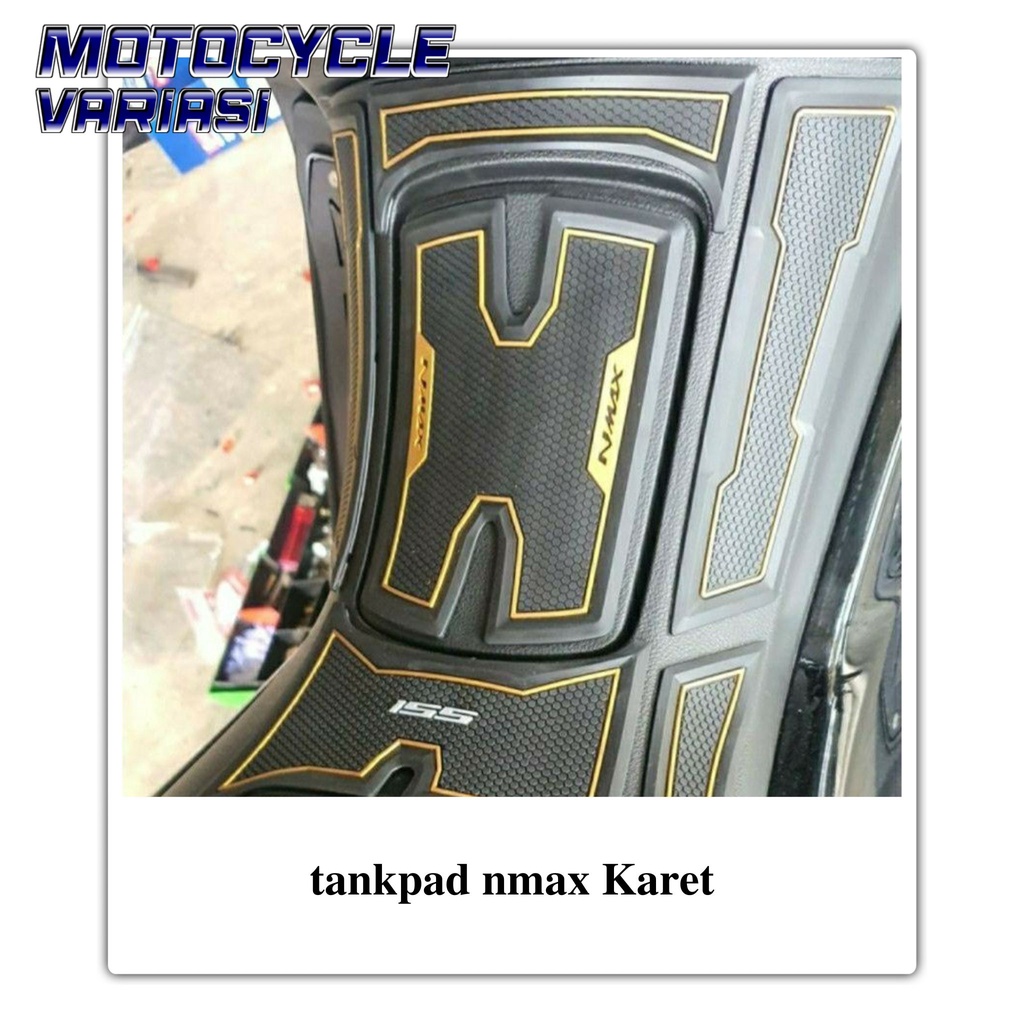 Stiker tank pad / deck pad nmax 2020 bahan karet