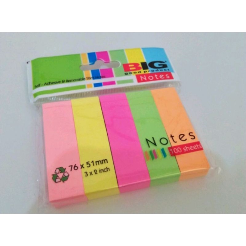

PENANDA/PEMBATAS BUKU NOTE BIG 76X51MM