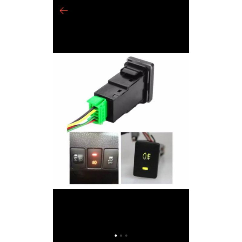 KABEL set Relay  Foglamp: TOYOTA /DAIHATSU AVANZA, INOVA, XENIA, SIGRA, CALYA Dsb-1