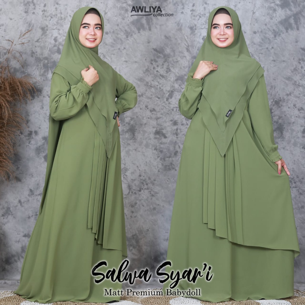 Gamis Salwa Syar'i/Original Awliya Collection