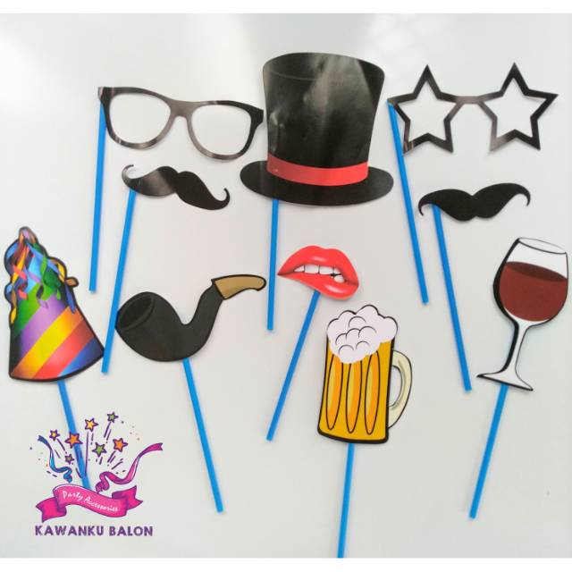 PHOTOBOOTH PROPS 007/FOTO PROPS/AKSESORIS FOTO/ACCESSORIES PHOTO