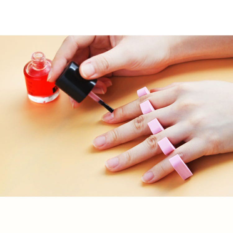 Pemisah Jari Nail art Nail Finger Toe Separator Nail Art Tools Pembatas jari Alat Manicure Pedicure