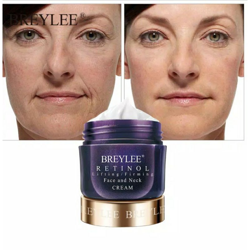 Breylee Retinol Krim cream Pengencang / Anti Aging / anti Kerutan kulit wajah kencang