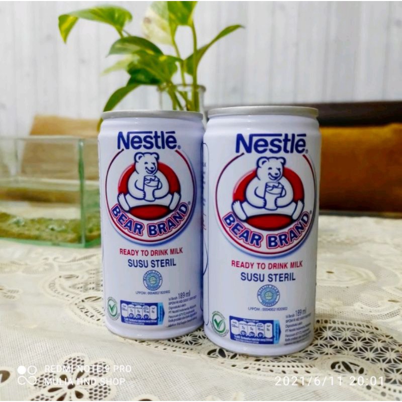 

BEAR BRAND Kaleng 189ml