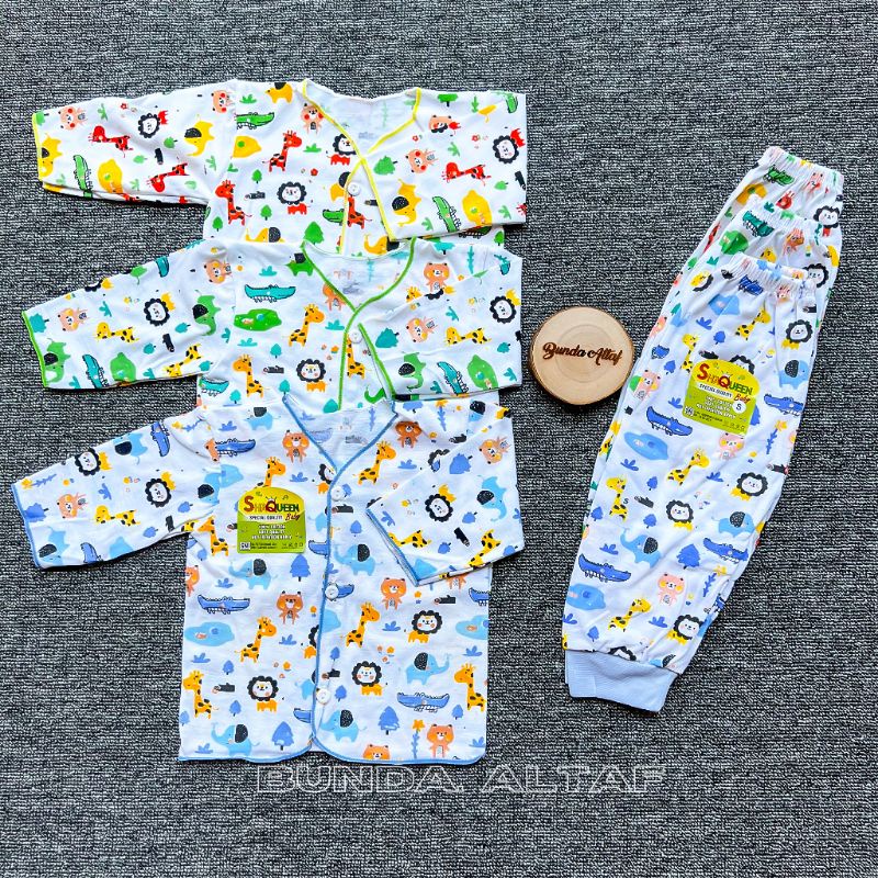 Baju Bayi Newborn SNI 0-3 bulan Perlengkapan Bayi Baru Lahir [ Bunda Altaf ]