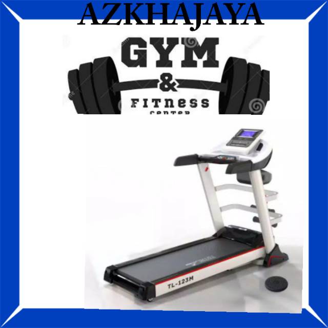 ALAT FITNESS TREADMILL ELEKTRIK TL 123 M