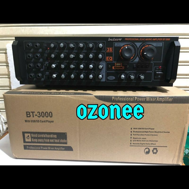 AMPLI BETAVO BT3000 AMPLIFIER BETAVO BT 3000 ORIGINAL