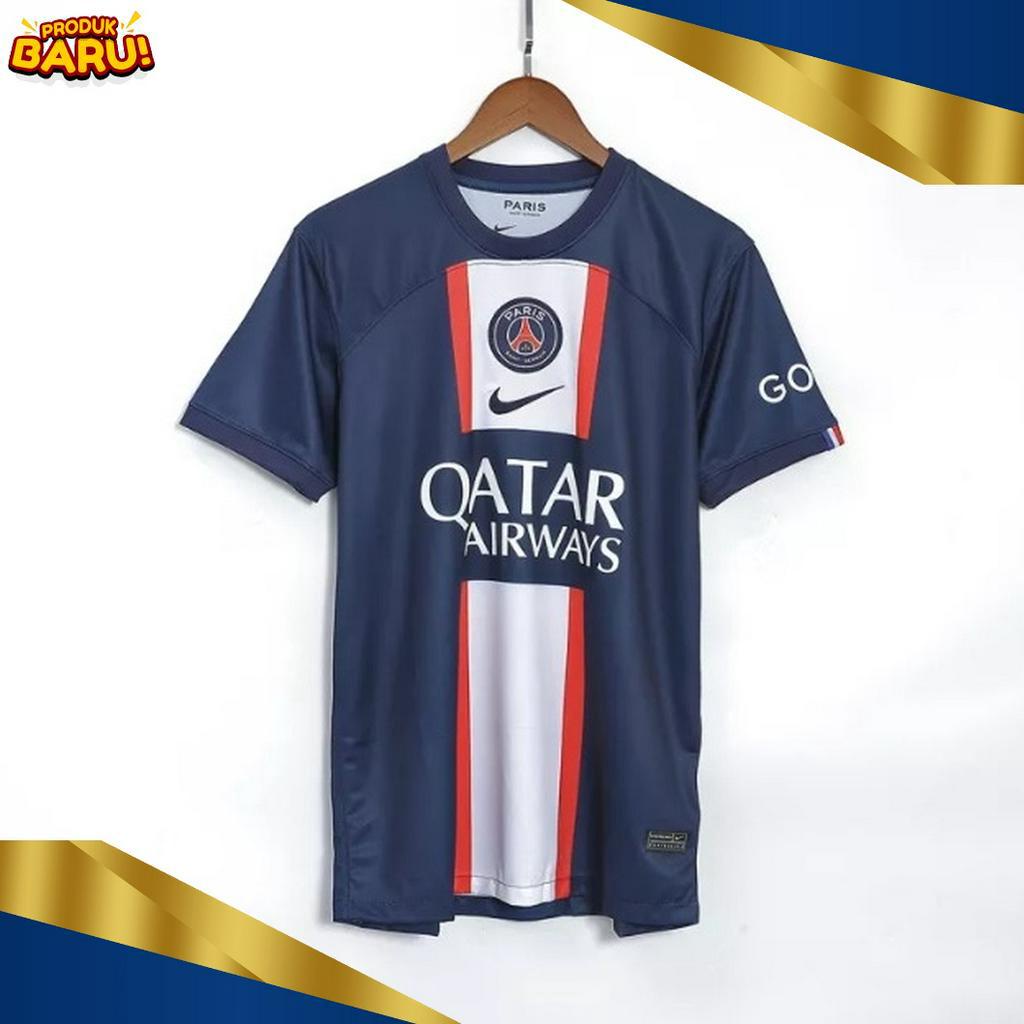 PRAKTIS BAJU BOLA JERSEY PSG HOME 222 223 JERSEY BOLA BAJU JERSEY FUTSAL