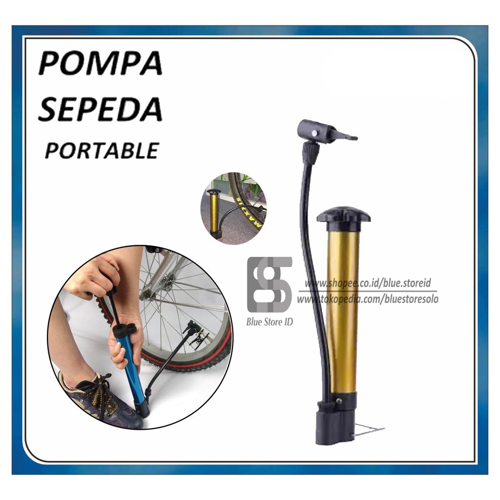 POMPA BAN SEPEDA Mini Portable / Pompa Sepeda Portable Multifungsi Pompa Sepeda