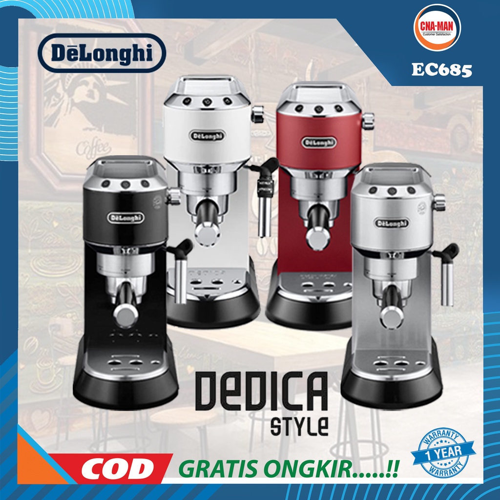 DeLonghi EC 685.R Coffee Maker Mesin Kopi Merah EC685.R Red