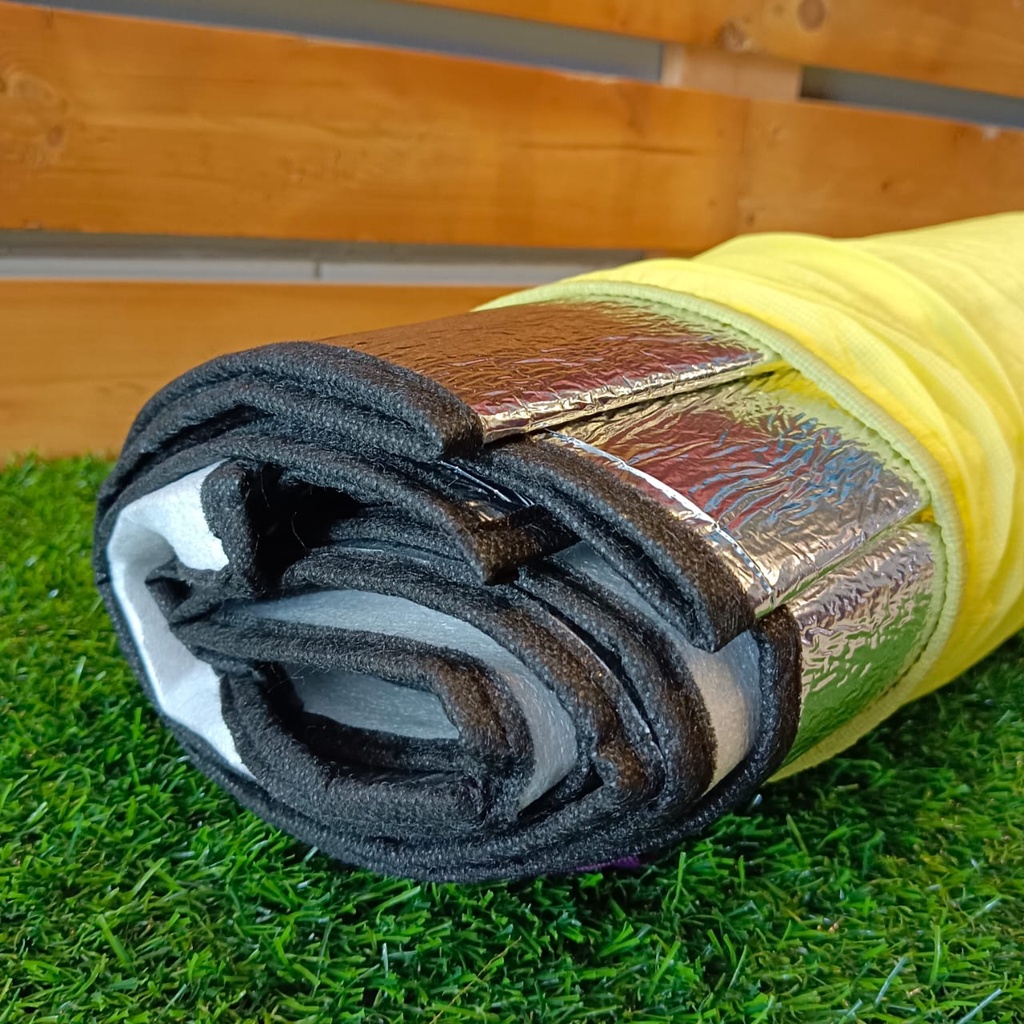 Matras Aluminium Foil Hangat Matras Camping Outdoor Size 180 x 100 Cm - Inlcude Kantong Matras