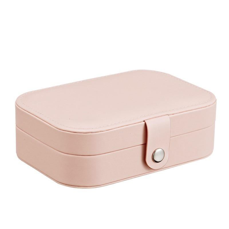 La Maxza Kotak Penyimpanan Perhiasan Organizer Jewelry Display Box - sp01161 - Pink