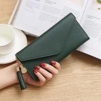 (COD) Dompet Lipat Wanita Women Wallet Fashion Dompet Kulit MALL SHOPPING