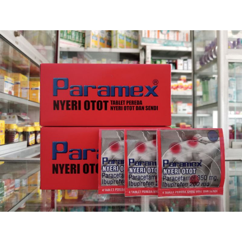 PARAMEX NYERI OTOT 1 STRIP @4 TABLET | Tablet Nyeri Otot &amp; Sendi - ED 11/2025