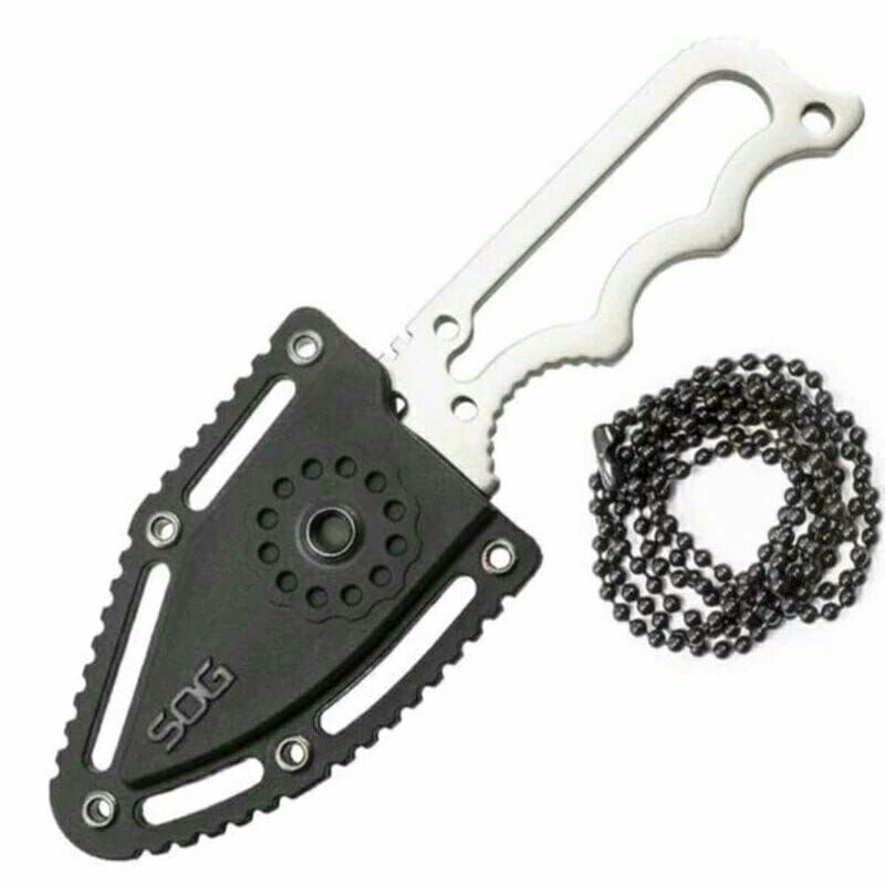 Pisau tactial SOG instinct mini fixed blade pisau survival kit