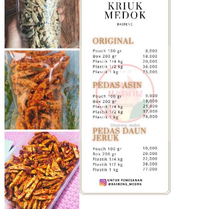 

Lagi Trend Basreng Kriuk Medok 500 gr Pedas Daun Jeruk/Pedas Asin/Original OD0...