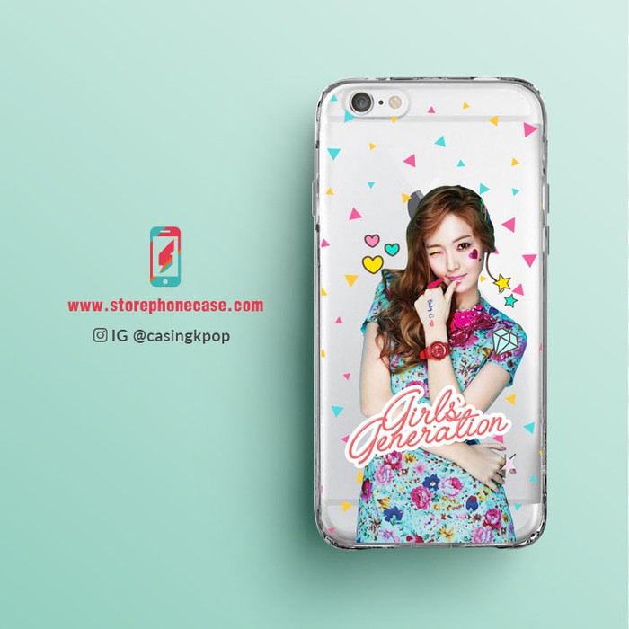 Casing Handphone KPOP JESSICA SNSD GIRLS GENERATION BABY G CLEAR