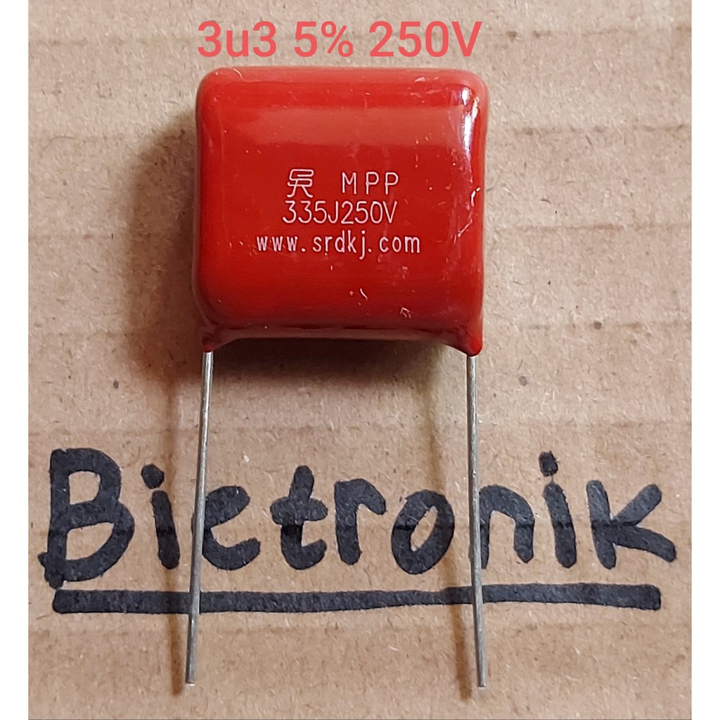 Kapasitor CBB 3u3 335J 3.3uF 250V