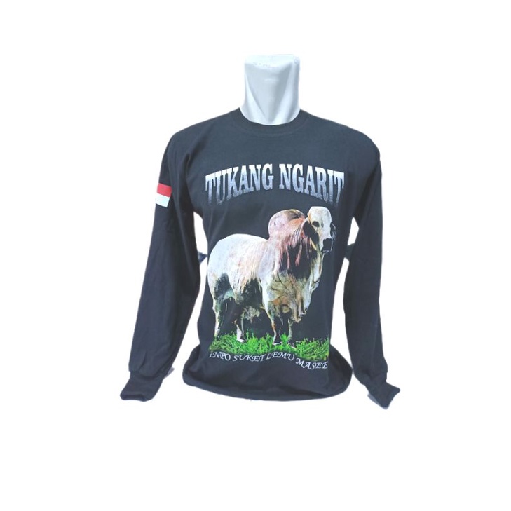 KAOS PETERNAK GAMBAR SAPI TUKANG NGARIT