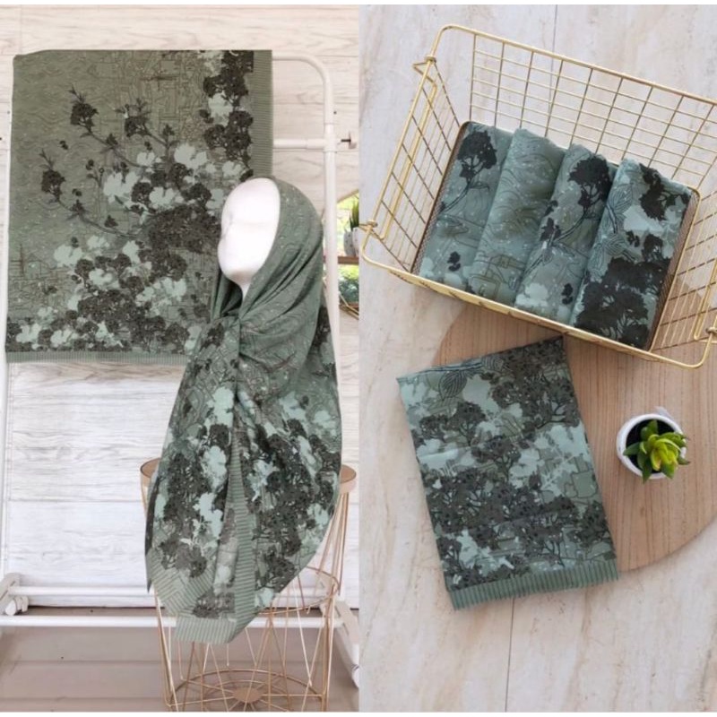 VOAL MOTIF HIJAB TERBARU MM COLLECTION KOREA