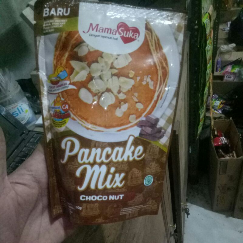 

Mamasuka pancake mix choco nut 160 g