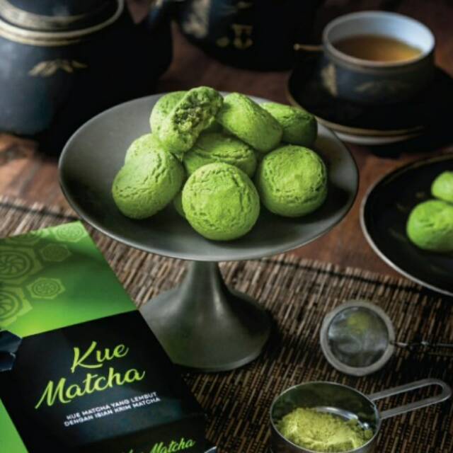 

Kue MATCHA khas bluder cokro