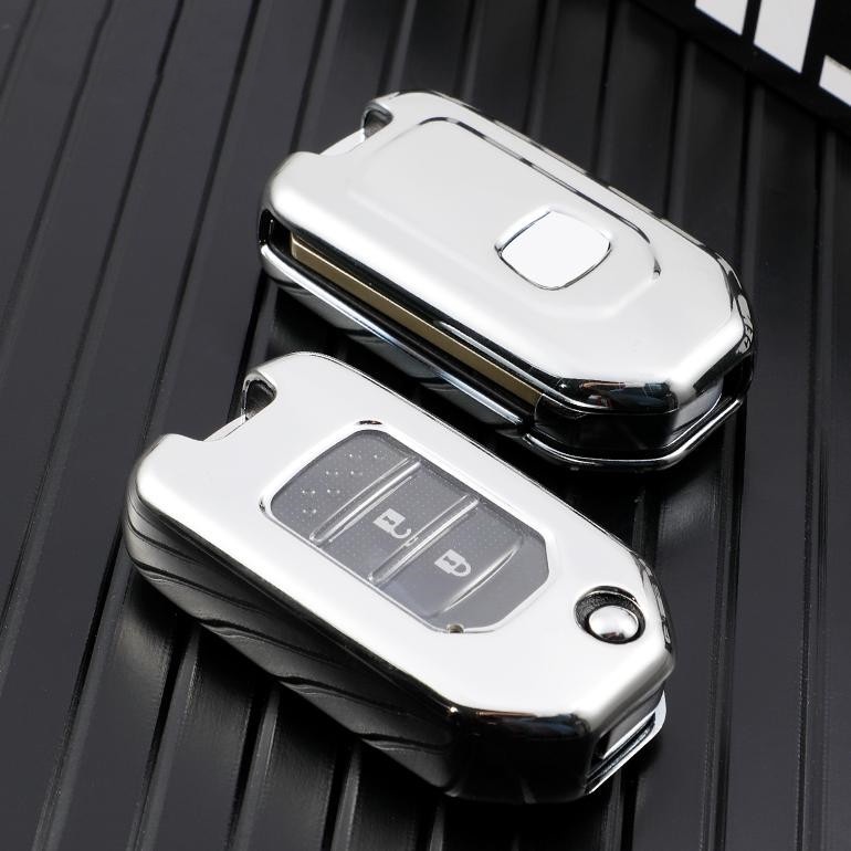 Casing Kunci Remote Mobil Bahan TPU Untuk Honda Civic City Accord CRV CR-V XR-V Odyssey Vezel Jade Crider