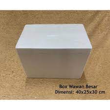 Box Styrofoam Kotak Gabus Wawan Besar (5 kg) Jogja (Gojek)