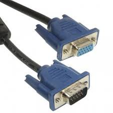 CABLE VGA MALE MALE 5M MONITOR LCD / LED KABEL MALE TO MALE 15 PIN 5 METER