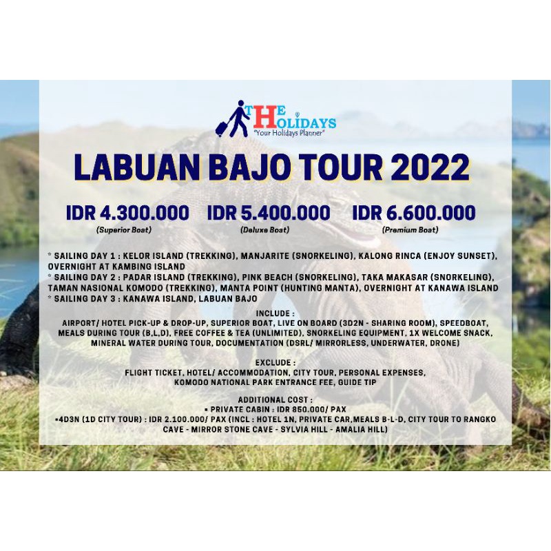 LABUAN BAJO TOUR 2022 3D2N | TOUR BAJO | PAKET TOUR | TOUR MURAH