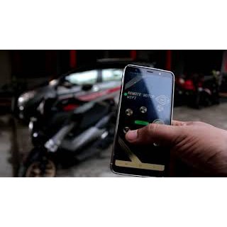 DMEX WIFI ANDROID PENGAMAN SMART KEY ALARM MOTOR SENSOR SENTUH ANTI ...