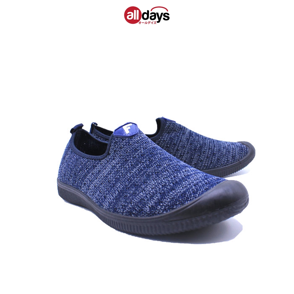 Faster Sepatu Sneakers Slip On 2009-F001 Casual Pria Random Motif dan Warna Size 40-45