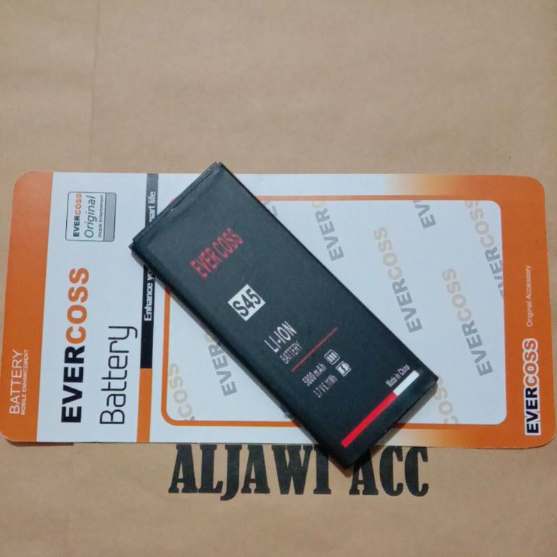 Batre Batere Baterai Evercoss S45 4G LTE - Original Battery Handphone