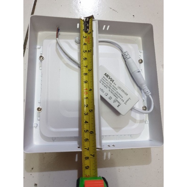 Meval Led panel Outbow 12W kotak. Downlight OB 12watt kotak