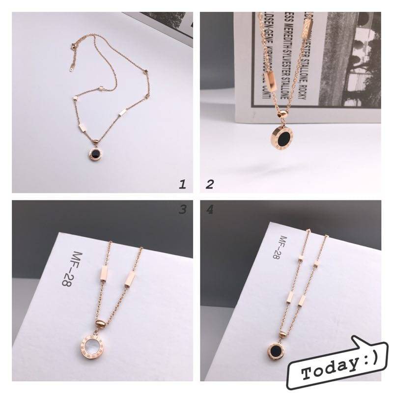 Kalung Misya Anti Karat Lengkap Box -Collin Shop