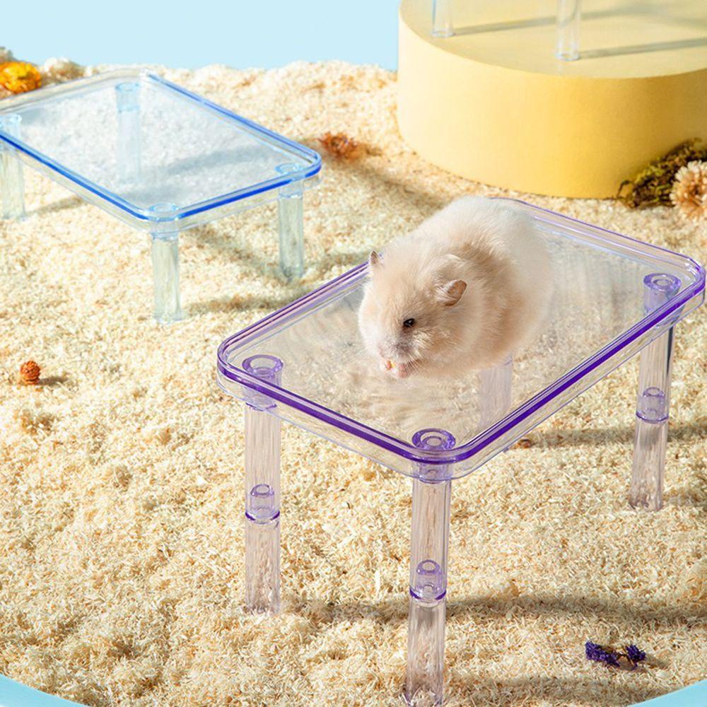 Solighter Hamster Platform Lansekap Hewan Kecil Kebutuhan Sehari-Hari Rumah Bermain