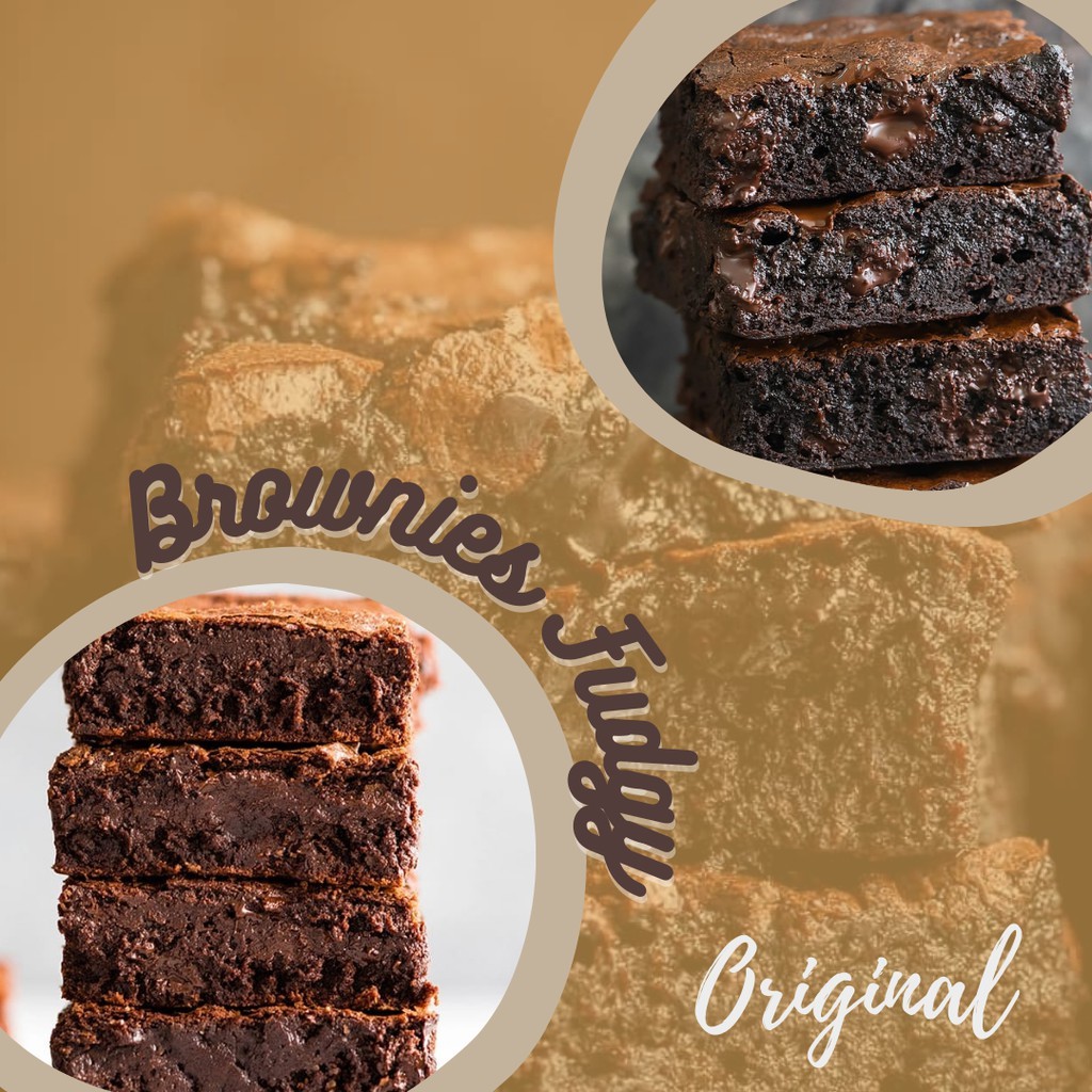 

The Real Brownies Fudgy original Browniserie