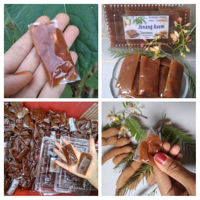 

1 biji jenang permen manisan gula-gula asem jawa curah murah harga untuk 1 biji