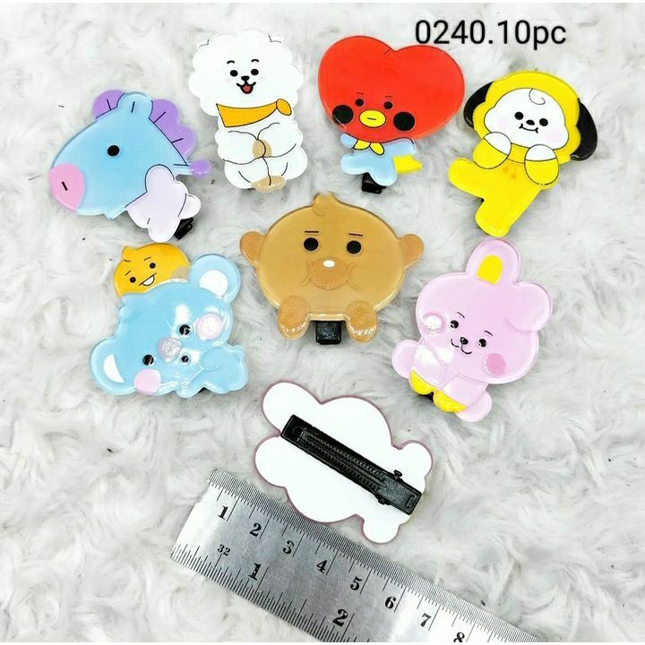 [ISI 10PCS] JEPIT BEBEK LUCU