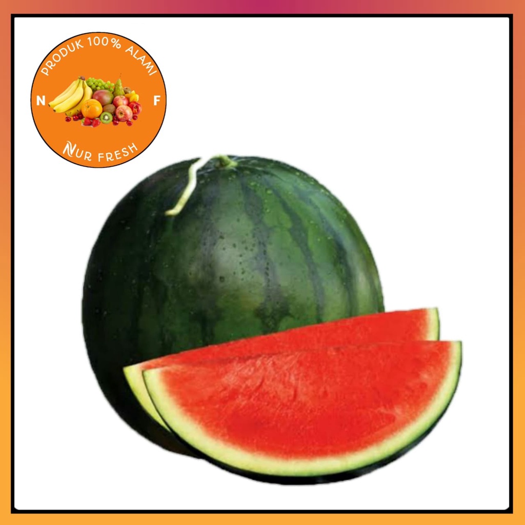 

Buah Semangka Merah Non biji manis berkualitas 100% bergaransi