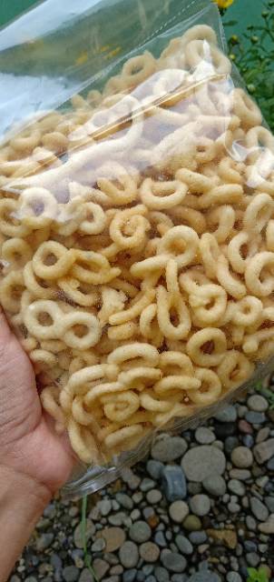 

Klanting / Lanting Singkong Rasa Bawang ( 200 gram)/lanting angka 8