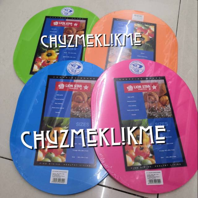 Talenan lion star oval (s)/Talenan dapur lion star/leisure chopping board lion star CH-6